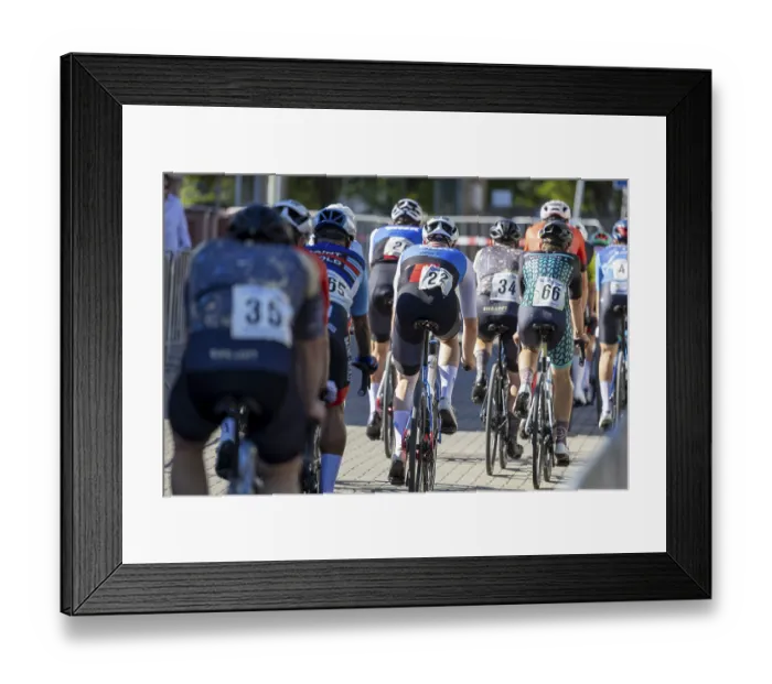 Framed Print : 42nd Kerwe cycle race in Mutterstadt Framed Print : 42nd Kerwe cycle race in Mutterstadt