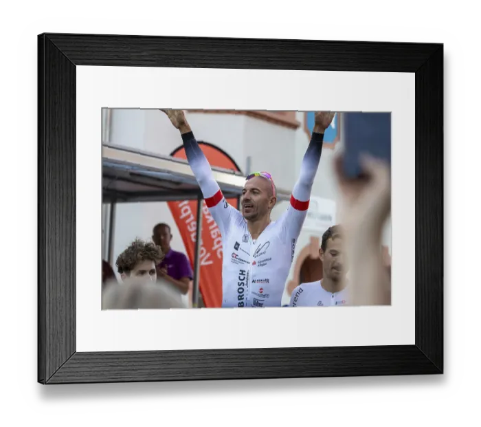Framed Print : 42nd Kerwe Cycle Race in Mutterstadt