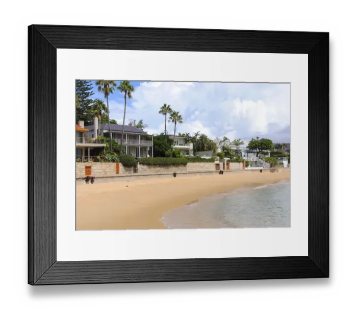 Framed Print : Camp Cove Beach is one of Sydney Harbour's finest sandy beaches Framed Print : Camp Cove Beach is one of Sydney Harbour's finest sandy beaches
