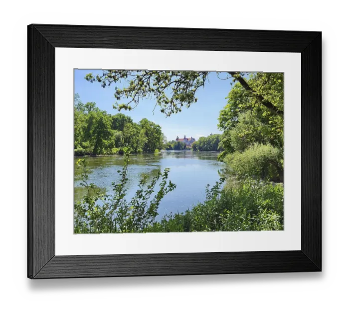Framed Print : Picturesque view of Neuburg on the Danube Framed Print : Picturesque view of Neuburg on the Danube