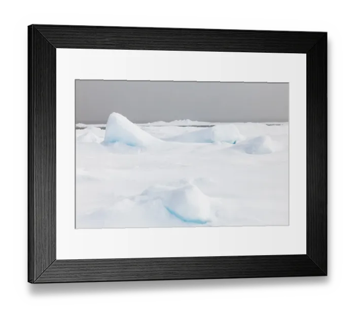 Framed Print : Sea ice at the ice edge, 82nd parallel Framed Print : Sea ice at the ice edge, 82nd parallel