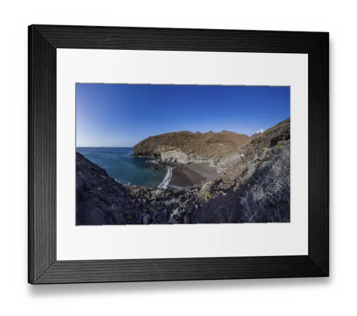 Framed Print : Playa de el Puerto near Las Marciegas