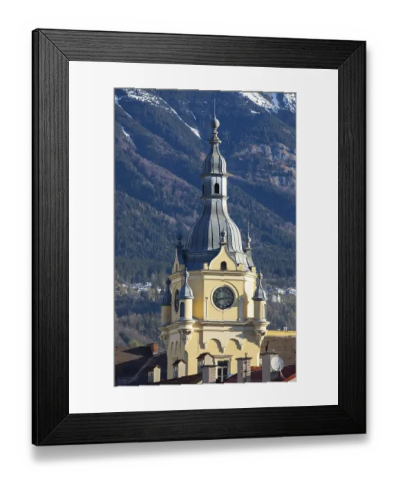 Framed Print : Tower of the former main post office in MaximilianstraBe