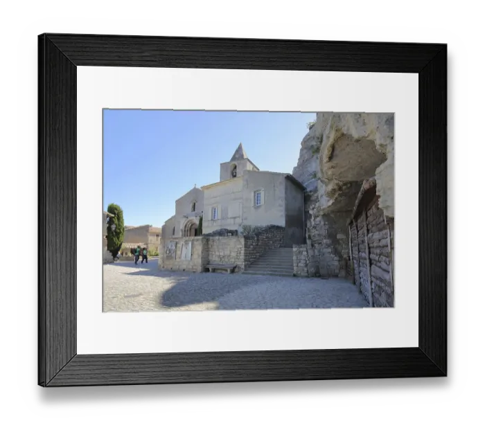 Framed Print : Gothic church of St-Vincent, Saint