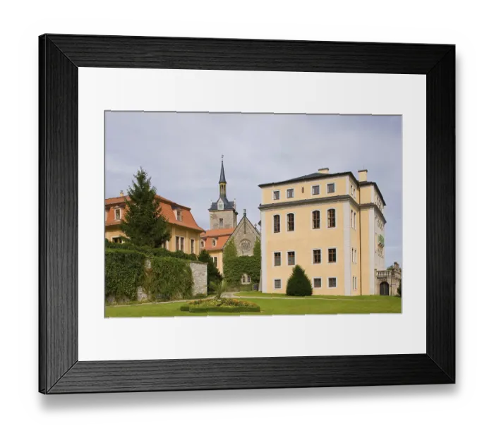 Framed Print : Ettersburg Castle and Park are located near Ettersburg in Thuringia on the Ettersberg Framed Print : Ettersburg Castle and Park are located near Ettersburg in Thuringia on the Ettersberg