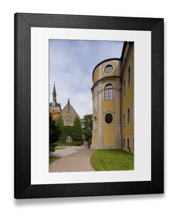 Framed Print : Ettersburg Castle and Park are located near Ettersburg in Thuringia on the Ettersberg Framed Print : Ettersburg Castle and Park are located near Ettersburg in Thuringia on the Ettersberg