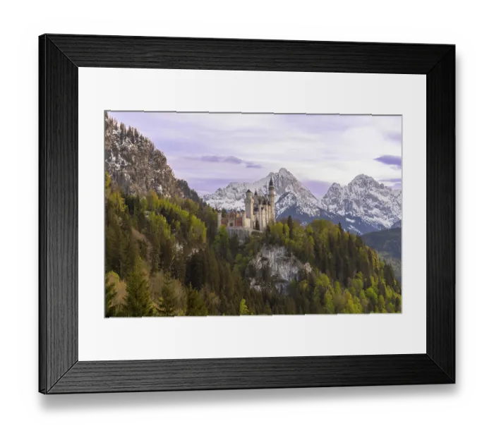 Framed Print : Neuschwanstein Castle near Fussen Framed Print : Neuschwanstein Castle near Fussen
