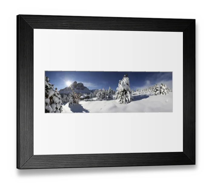 Framed Print : Winter landscape Framed Print : Winter landscape