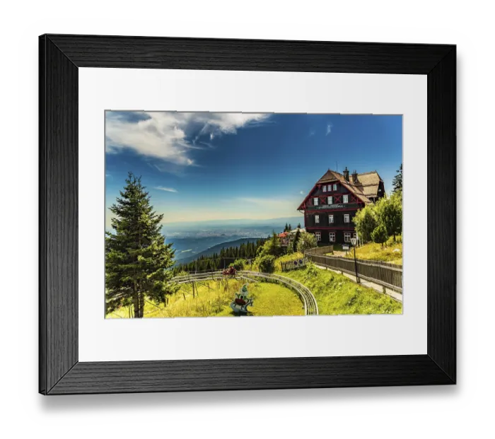 Framed Print : Mountain Schoeckl, Styria, Austria, 17 Framed Print : Mountain Schoeckl, Styria, Austria, 17