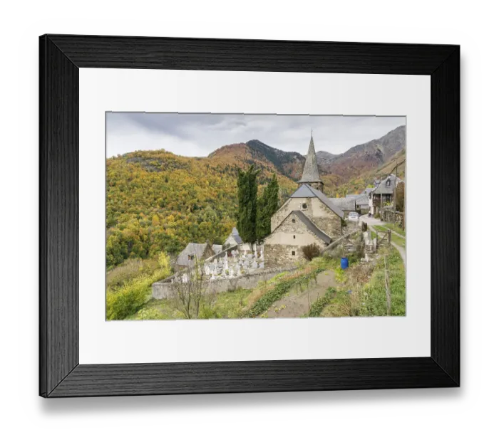 Framed Print : Church of Sant Pere ad Vincula