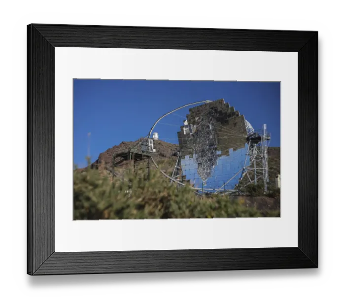 Framed Print : MAGIC Telescope at the Roque de los Muchachos Observatory