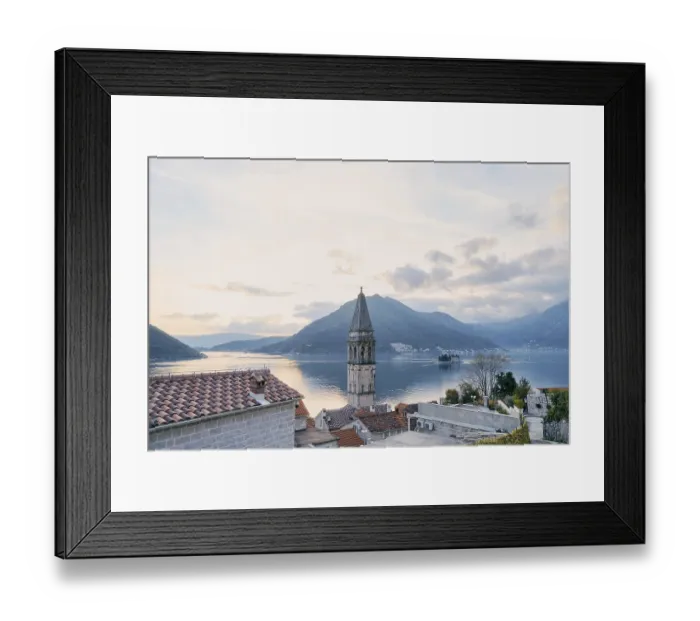 Framed Print : Bell tower of the Church of St