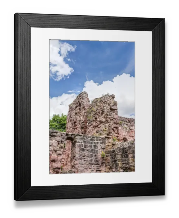 Framed Print : Kyffhauser monument of Emperor William and Barbarossa