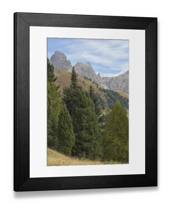Framed Print : Dolomites in South Tyrol Framed Print : Dolomites in South Tyrol