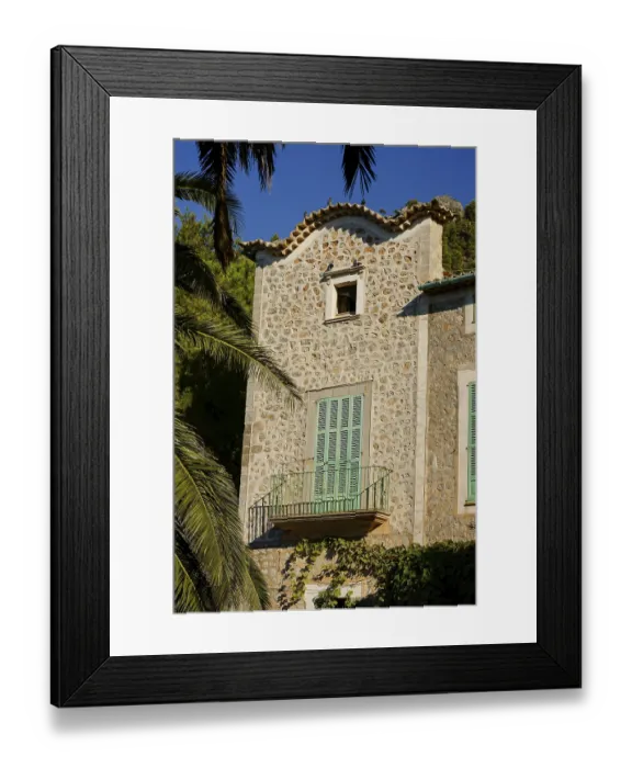 Framed Print : Ca l Abat, the bishop's house (16th century)
