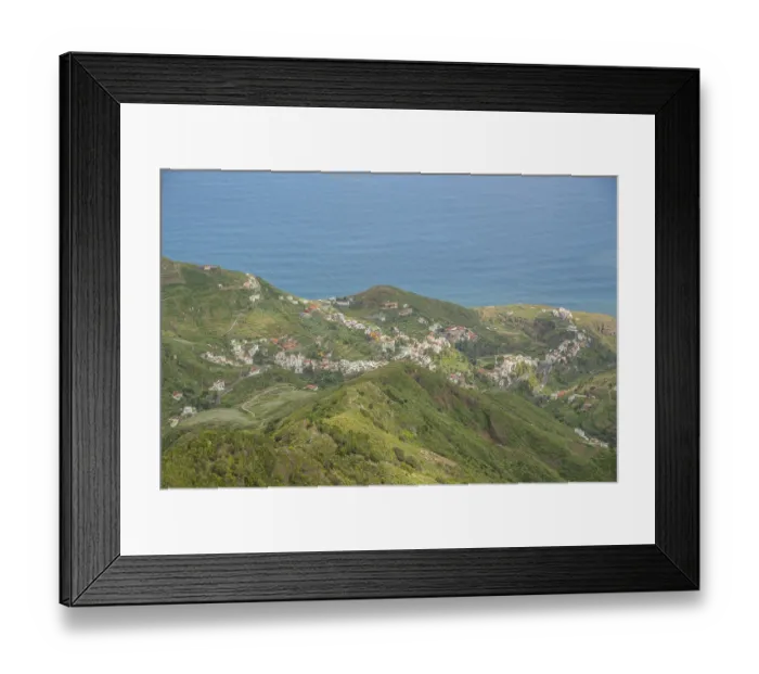 Framed Print : Taganana, Taganana Valley, Barranco de la Iglesia Framed Print : Taganana, Taganana Valley, Barranco de la Iglesia