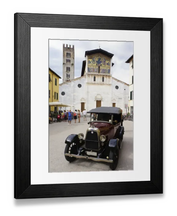 Framed Print : Basilika di San Frediano, Lucca, Toskana, Italien Framed Print : Basilika di San Frediano, Lucca, Toskana, Italien