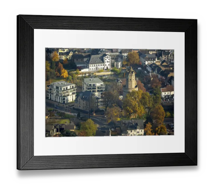 Framed Print : The Round Tower, landmark of Andernach