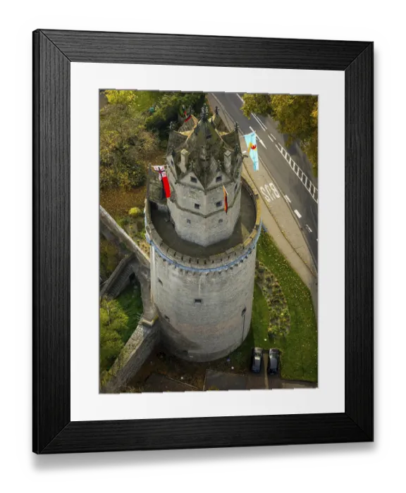 Framed Print : The Round Tower, landmark of Andernach