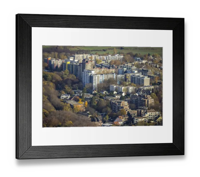 Framed Print : Student halls of residence Hustadt Framed Print : Student halls of residence Hustadt