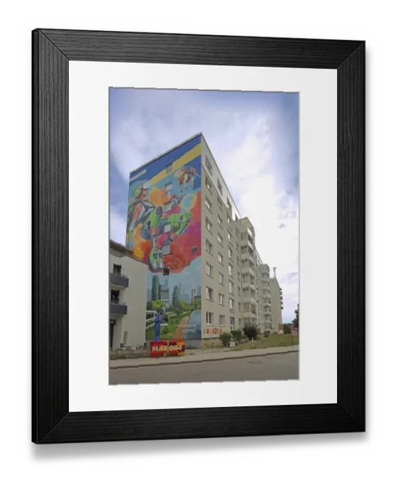 Framed Print : Mural md2094 by Gordon Motsch 2024