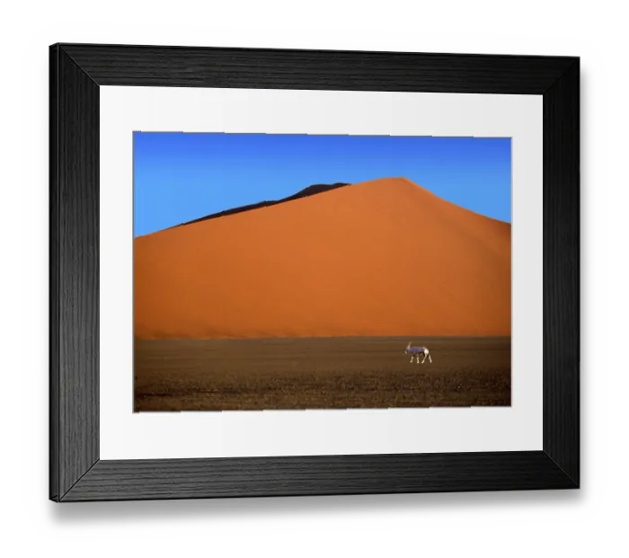 Framed Print : Sand dune, dune, dunes, desert