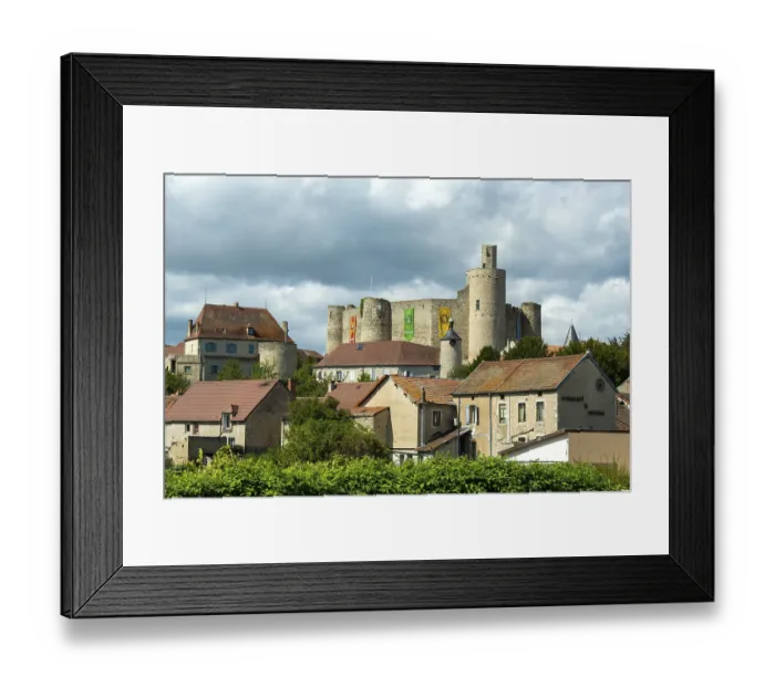 Framed Print : Billy. The fortress castle of the XIII Century Framed Print : Billy. The fortress castle of the XIII Century