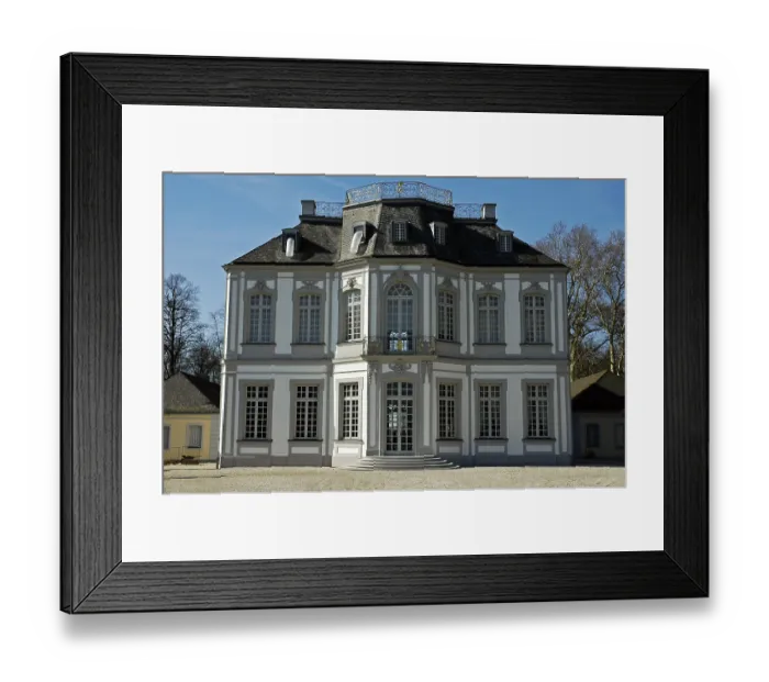 Framed Print : Falkenlust Palace, Bruhl, North Rhine-Westphalia