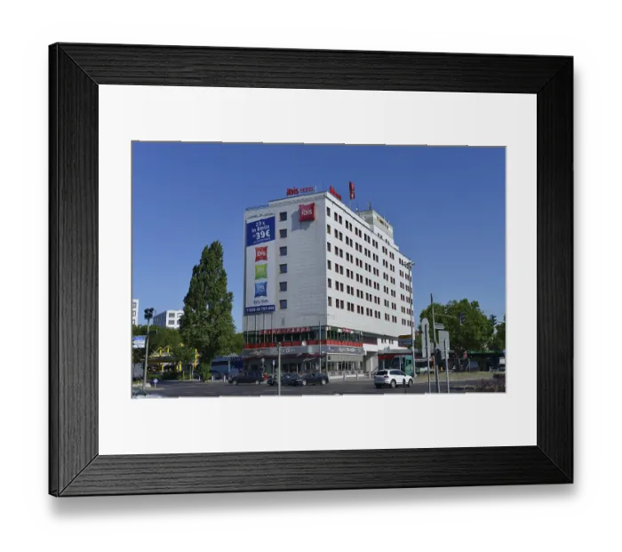 Framed Print : Ibis Hotel, Messedamm, Westend