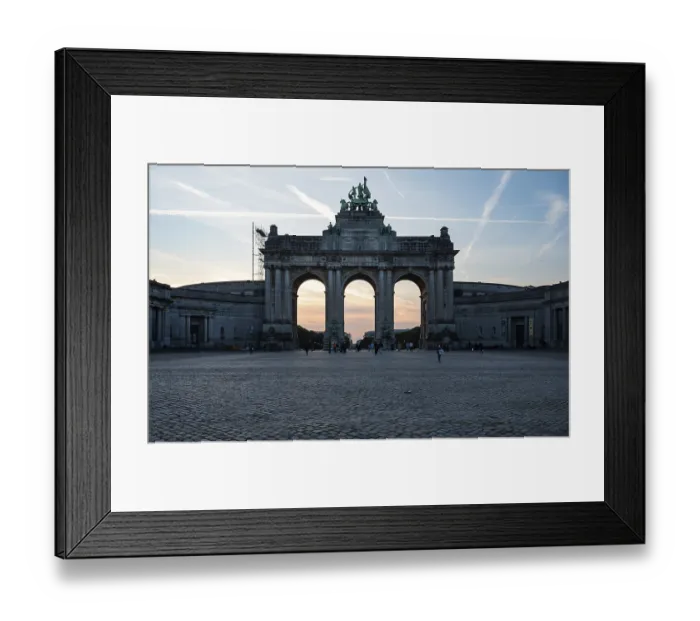 Framed Print : Etterbeek, Brussels, Belgium, SEP 14