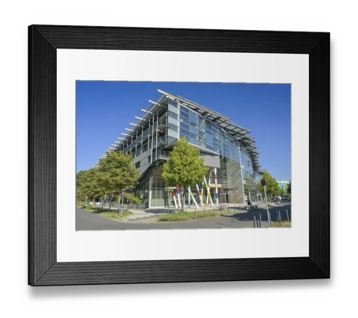 Framed Print : Film University Babelsberg Konrad Wolf