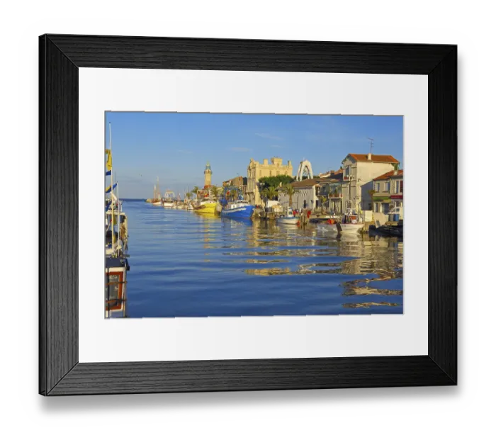Framed Print : Le Grau du Roi, Petit Camargue