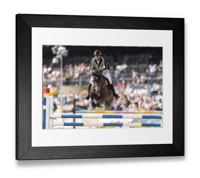 Framed Print : Nicola Philippaerts of Belgium Framed Print : Nicola Philippaerts of Belgium