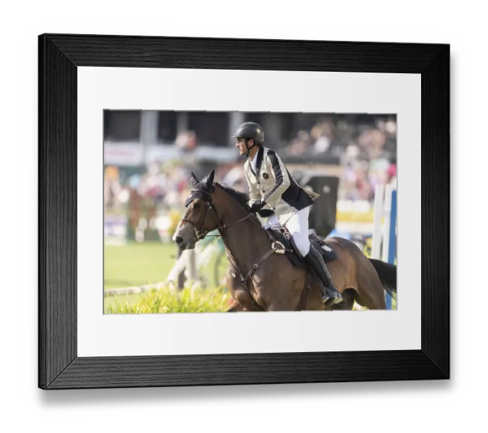 Framed Print : Nicola Philippaerts of Belgium Framed Print : Nicola Philippaerts of Belgium