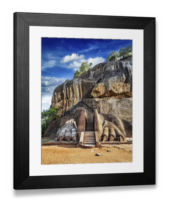 Framed Print : Famous Sri Lankan tourist landmark Framed Print : Famous Sri Lankan tourist landmark