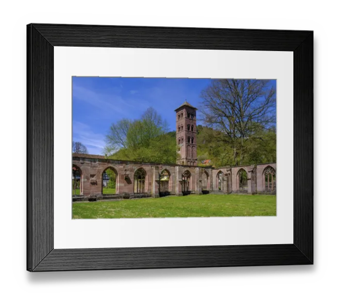 Framed Print : Eulenturm, Hirsau Monastery, former monastery complex of St