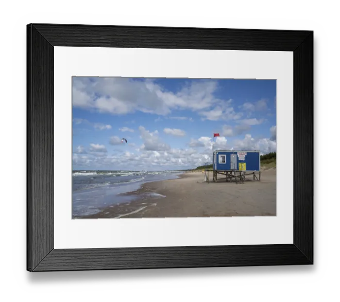 Framed Print : Palanga, Lithuania - 21 August