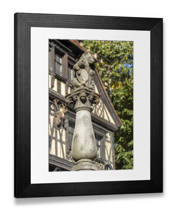 Framed Print : SINAIA, WALLACHIA / ROMANIA - SEPTEMBER 21