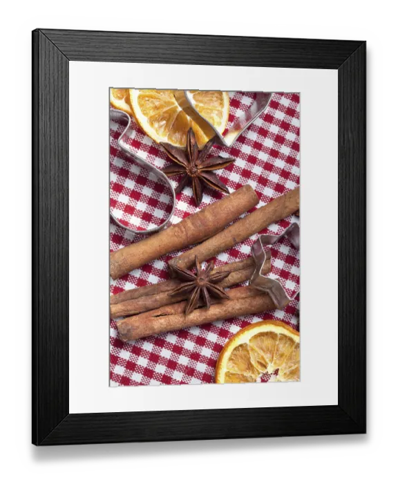 Framed Print : Orange, cinnamon, aniseed and pl Framed Print : Orange, cinnamon, aniseed and pl