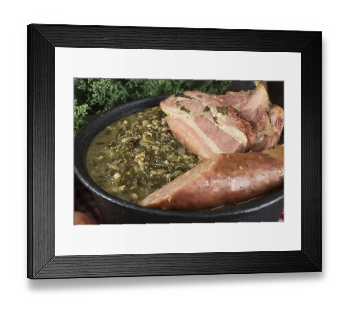 Framed Print : Oldenburg grunkohl Framed Print : Oldenburg grunkohl