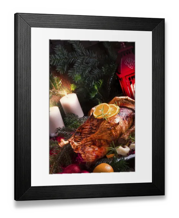 Framed Print : Christmas duck Framed Print : Christmas duck