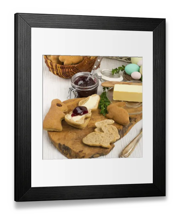 Framed Print : Easter breakfast