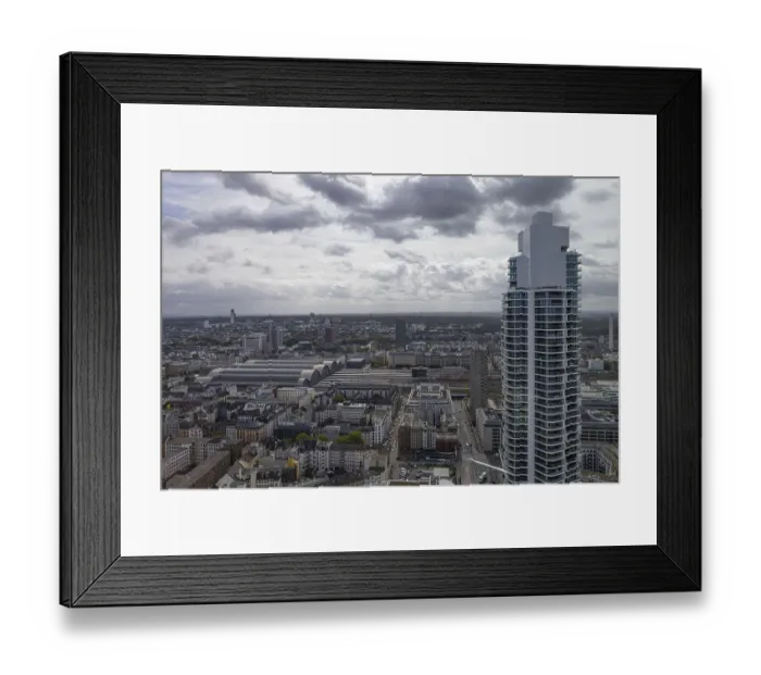 Framed Print : The Grand Tower, Germany's tallest residential tower Framed Print : The Grand Tower, Germany's tallest residential tower