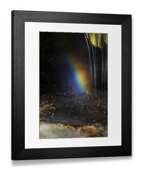 Framed Print : Hinang waterfalls, gorge, rock