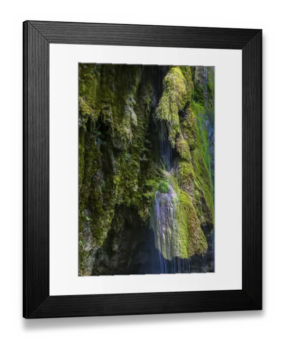 Framed Print : Hinang waterfalls, gorge, rock