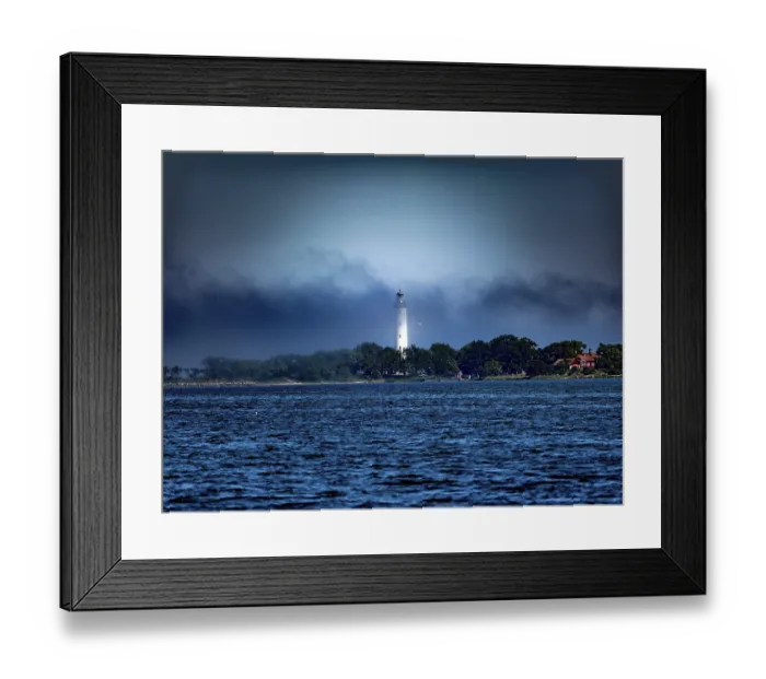 Framed Print : Long Erik lighthouse, Long Erik