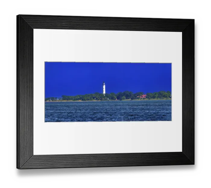 Framed Print : Long Erik lighthouse, Long Erik