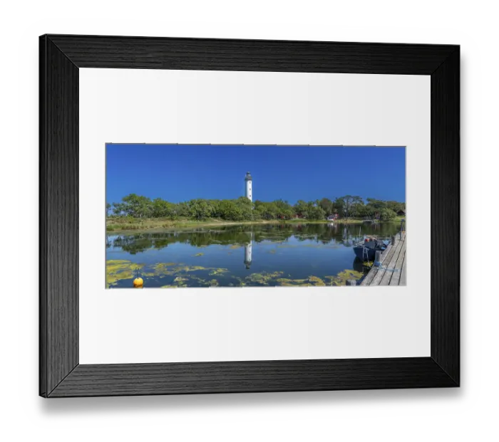 Framed Print : Long Erik lighthouse, Long Erik