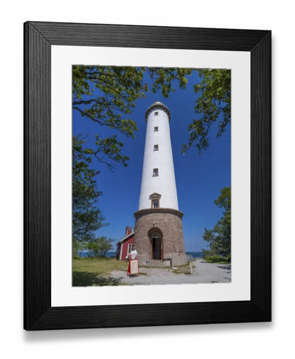 Framed Print : Long Erik Lighthouse, Long Erik