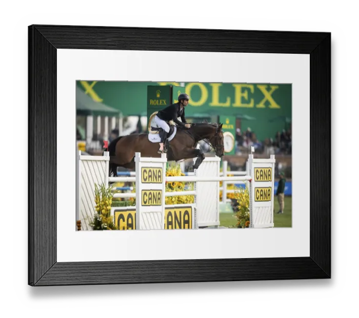 Framed Print : Steve Guerdat of Switzerland, riding Venard de Cerisy competes in the 2025 Spruce Meadows Masters on September 4 Framed Print : Steve Guerdat of Switzerland, riding Venard de Cerisy competes in the 2025 Spruce Meadows Masters on September 4
